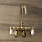Kingston Brass AE85T7 Adjustable Center Wall Mount Tub Faucet, Brushed Brass AE85T7 - alternate 3